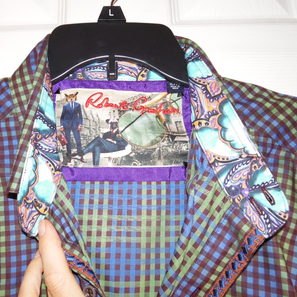 Robert Graham Collared Button Down L/S Shirt - image 2